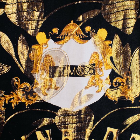 Vintage JOEY RICHI Gold Label Metallic Silk Shirt SINALOA MEXICO Size XL 80s - Picture 15 of 16